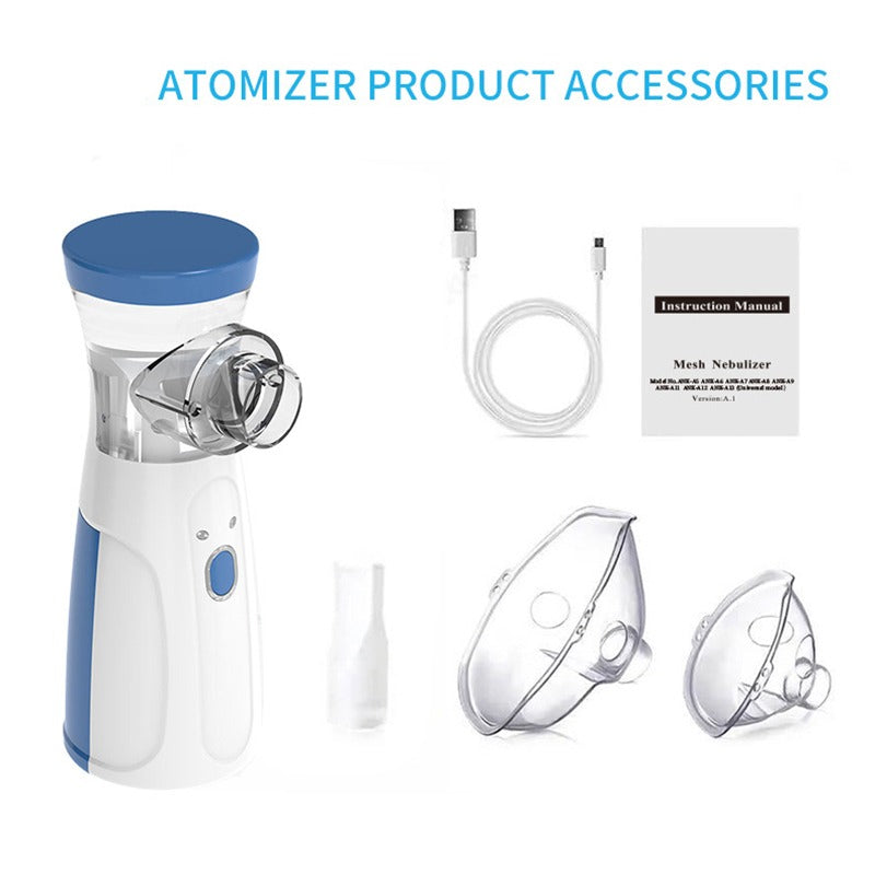 Portable Mesh Nebulizer USB Rechargeable