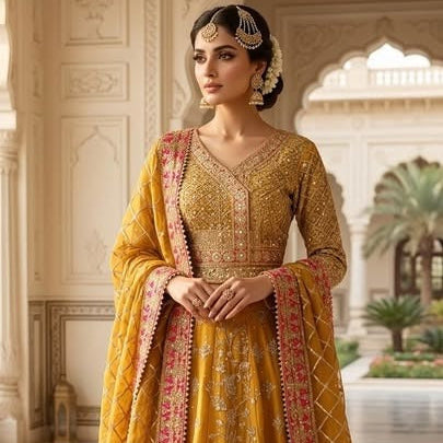 Elegant Party Wear Lehnga Choli