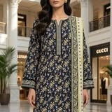 Lawn Printed Stitched 3pcs