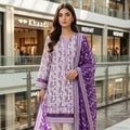 Lawn Printed Stitched 3pcs