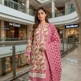 Lawn Printed Stitched 3pcs