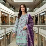 Lawn Printed Stitched 3pcs