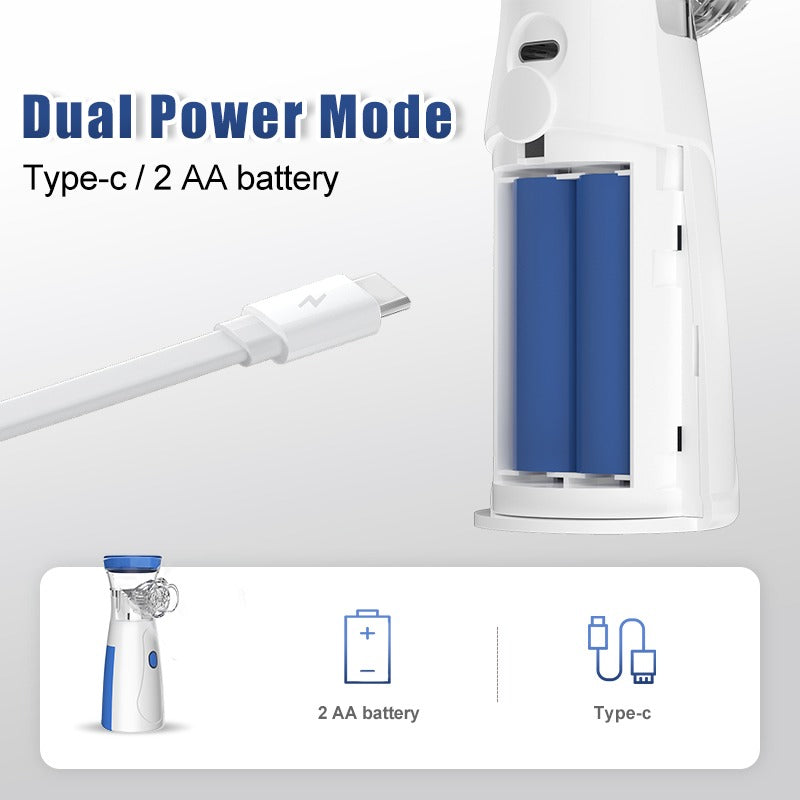 Portable Mesh Nebulizer USB Rechargeable